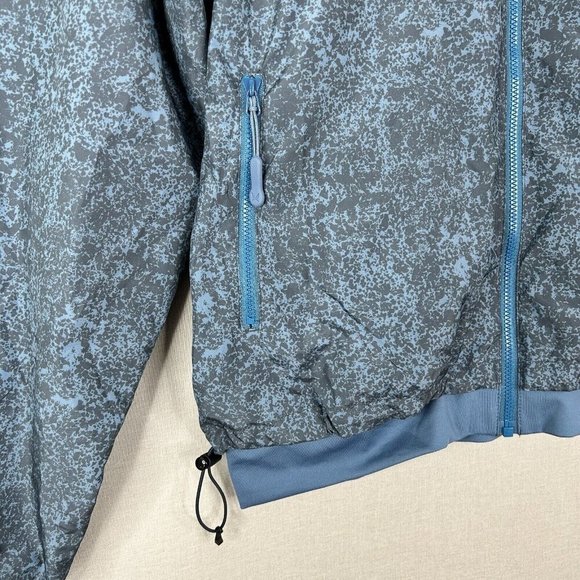 Kari Traa Womens Jacket Small Blue Ane Astro Speckled Wind Resistant Performance - Picture 6 of 13